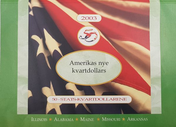 Hovedbilde USA: Amerikas kvartdollars 2003