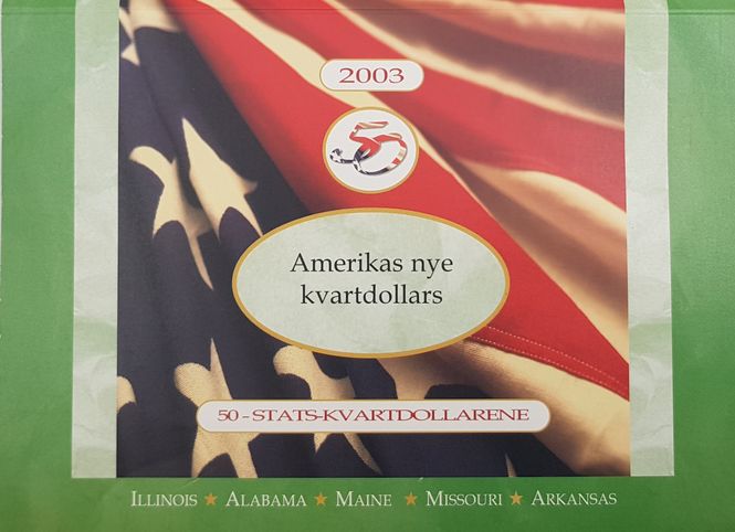 Hovedbilde USA: Amerikas kvartdollars 2003