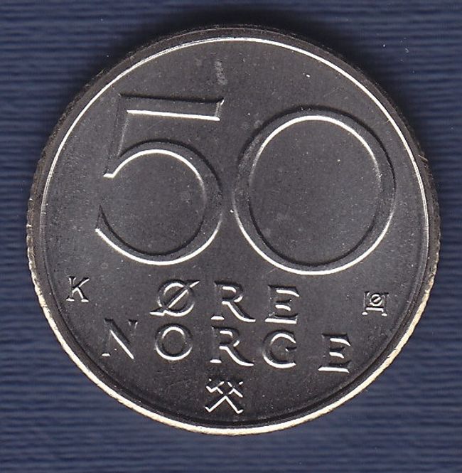 Hovedbilde 50 øre 1989 kv. 0