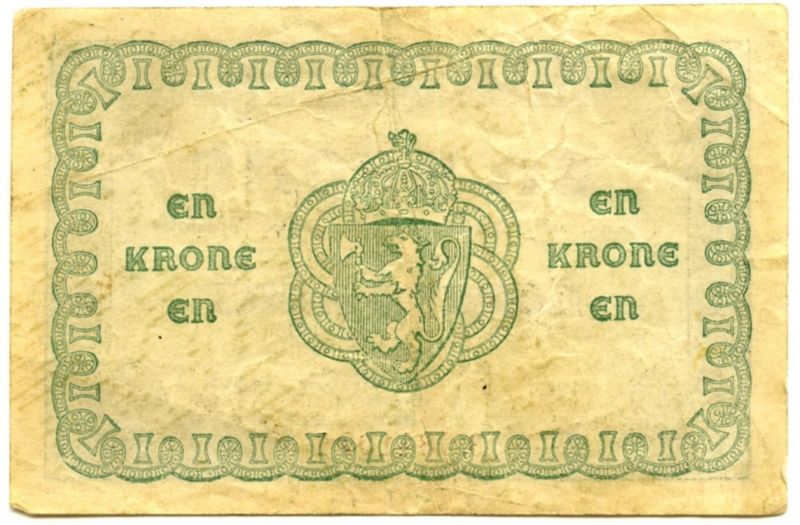 1 kr 1917 B.0841094 kv. 1-/2