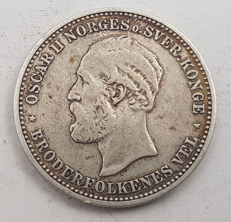 2 kroner 1902 kv. 1 (nr. 1)