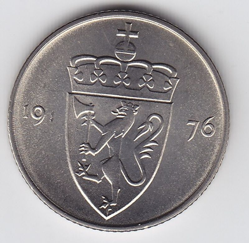 50 øre 1976 kv. 0