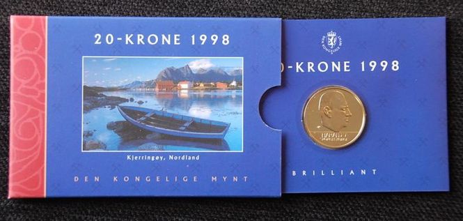 Hovedbilde 20 kroner 1998 BU