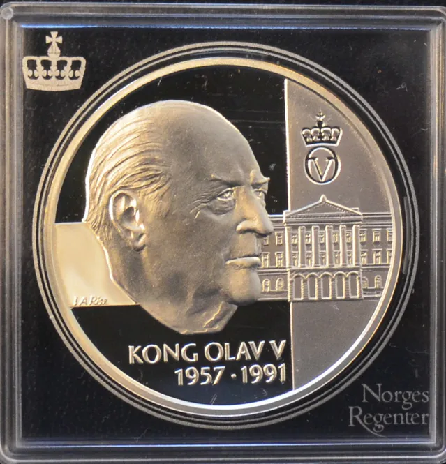 Hovedbilde Kong Olav V 1957 - 1991