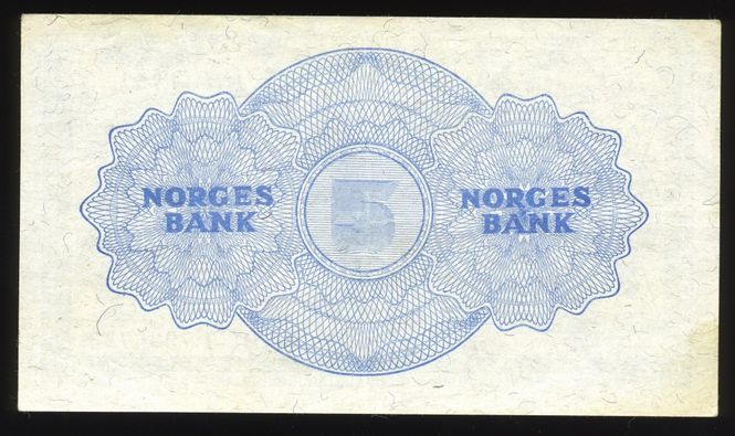 Hovedbilde 5 kr 1952 I.7936723 kv. 1+