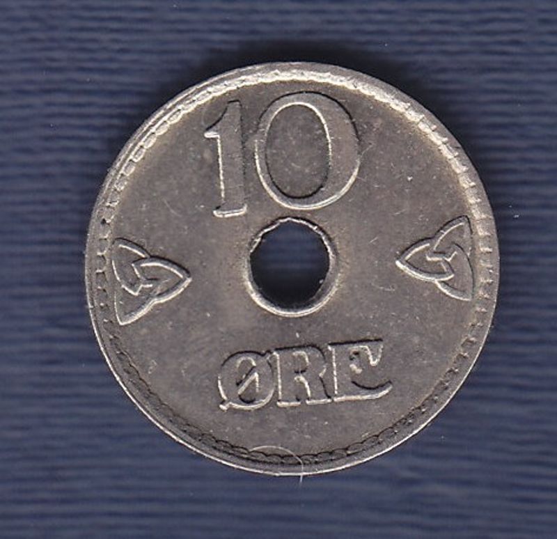 10 øre 1925 kv. 1+/01