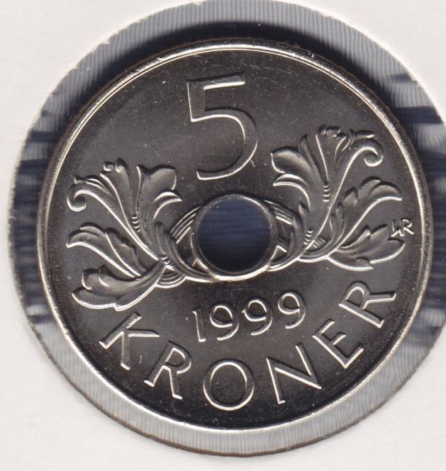 Hovedbilde 5 kr 1999 kv. 0