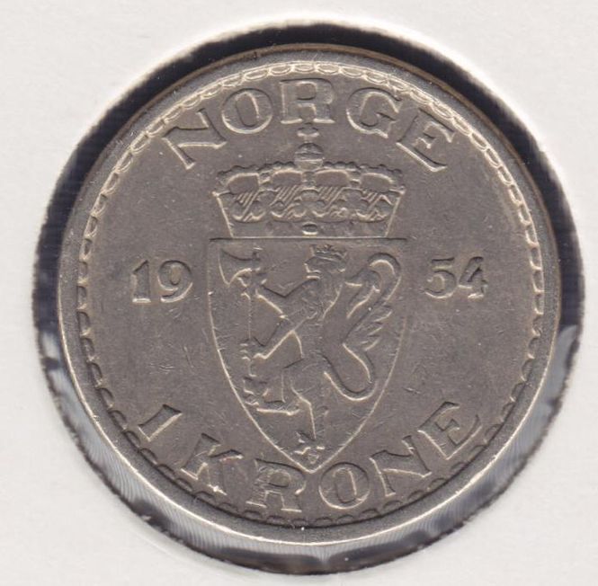 Hovedbilde 1 kr 1954 kv. 1