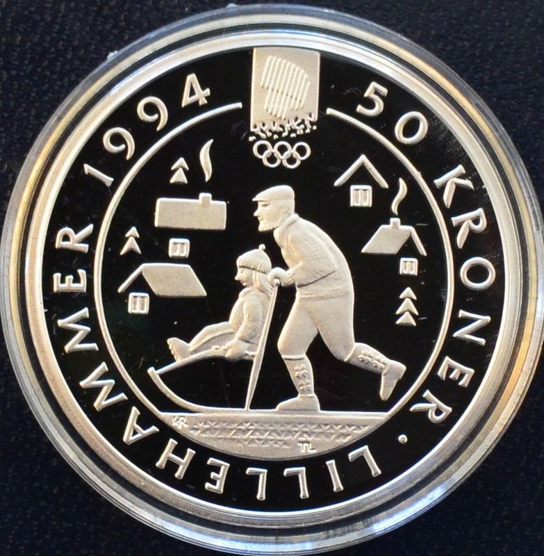 50 kr 1992 - Bestefar og barn
