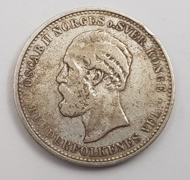 Hovedbilde 2 kroner 1900 kv. 1 (nr. 1)