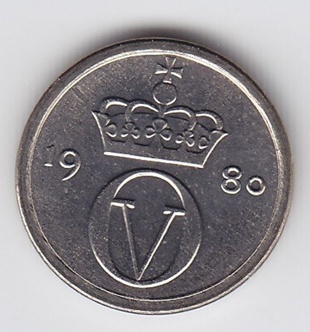 Hovedbilde 10 øre 1980 stj. kv. 0