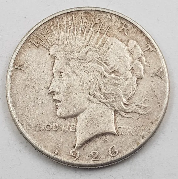 Hovedbilde Peace dollar 1926 S kv. svak 1