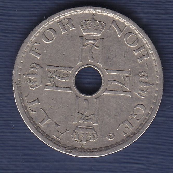 Hovedbilde 50 øre 1929 kv. 1