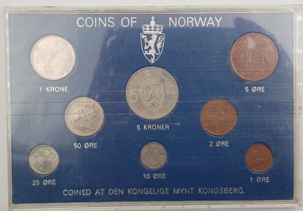 Hovedbilde Myntsett 1969 hardplast (nr. 1)