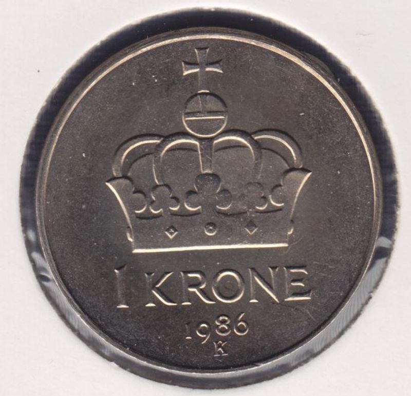 1 kr 1986 kv. 0