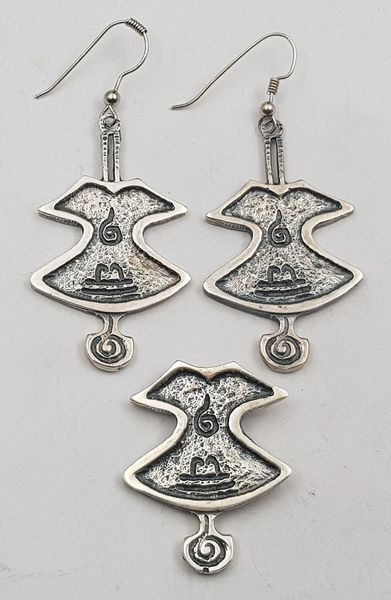 Hovedbilde Anheng og øredobber i 925 S av THM