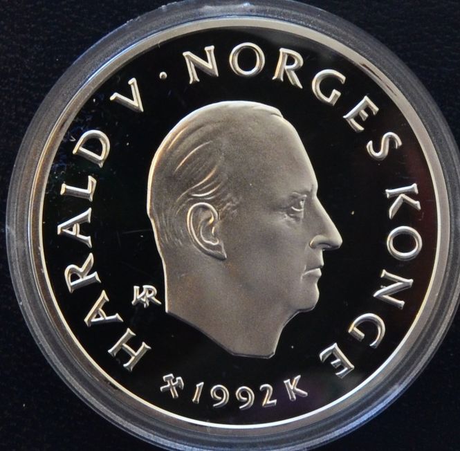 Hovedbilde 100 kr 1992 - Skihopper