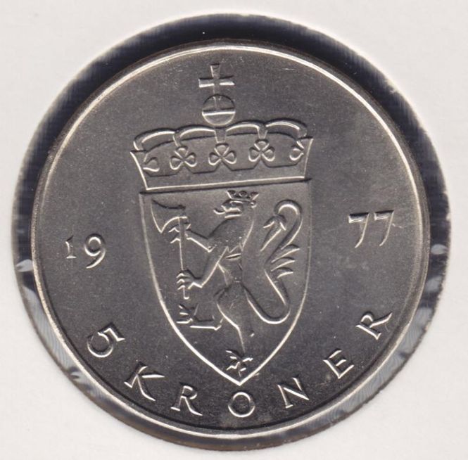 Hovedbilde 5 kr 1977 kv. 0