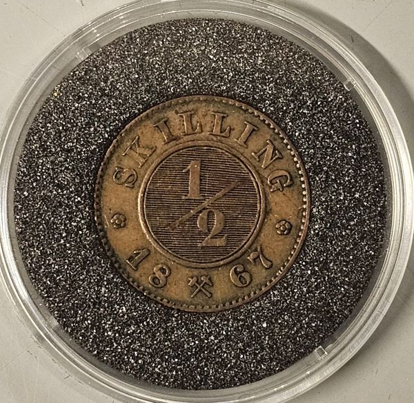 Hovedbilde 1/2 sk. 1867 kv. 1+