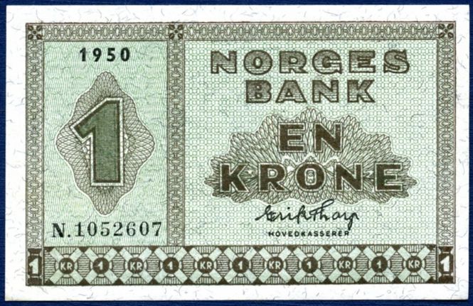 Hovedbilde 1 kr 1950 N.1052607 kv. 01