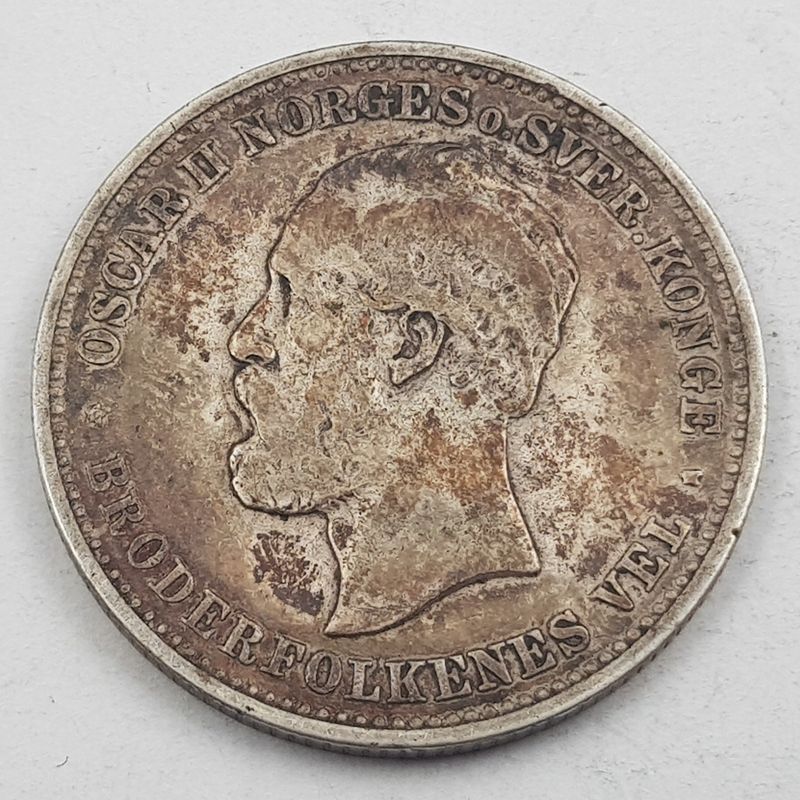 2 kroner 1902 kv. 1